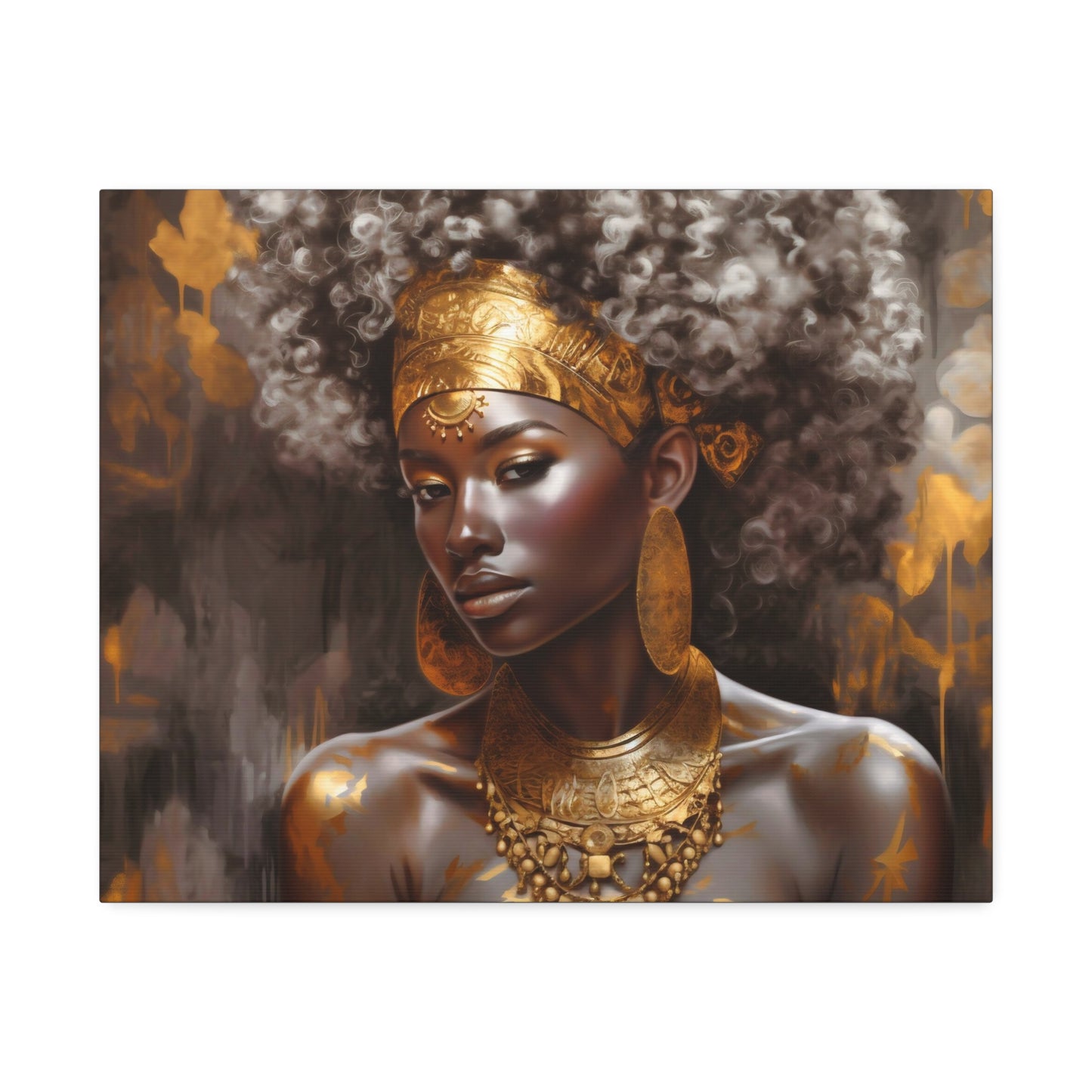 Sacred Metal Goddess Series #1 Canvas