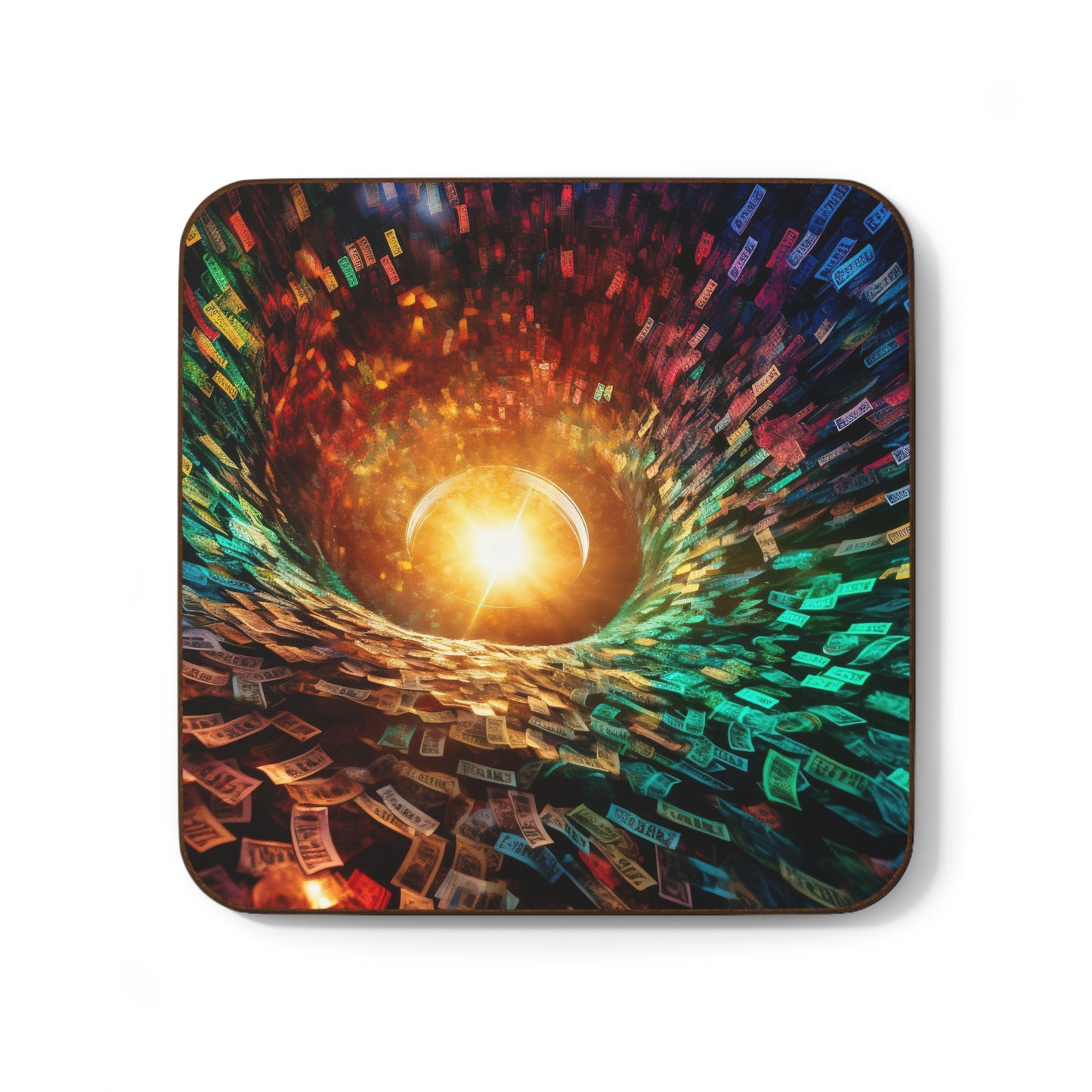 Potion Coaster- Money Vortex (single coaster)