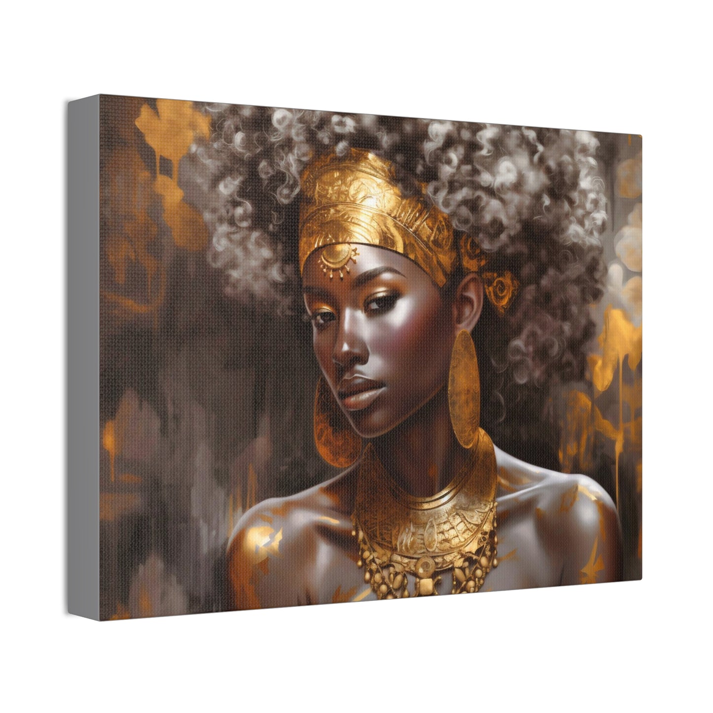 Sacred Metal Goddess Series #1 Canvas