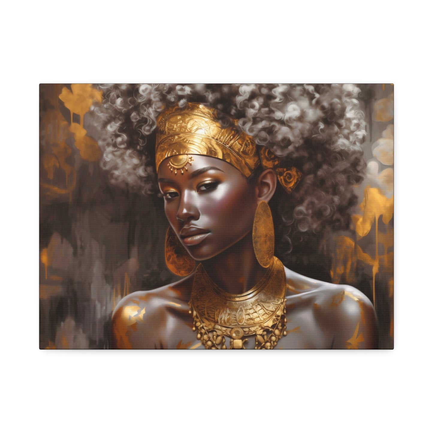 Sacred Metal Goddess Series #1 Canvas