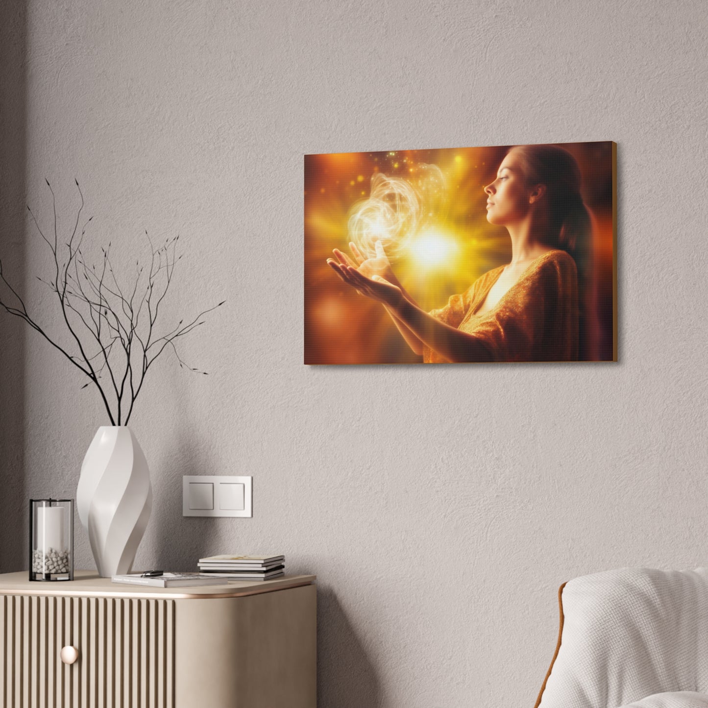 Holding the Light Canvas