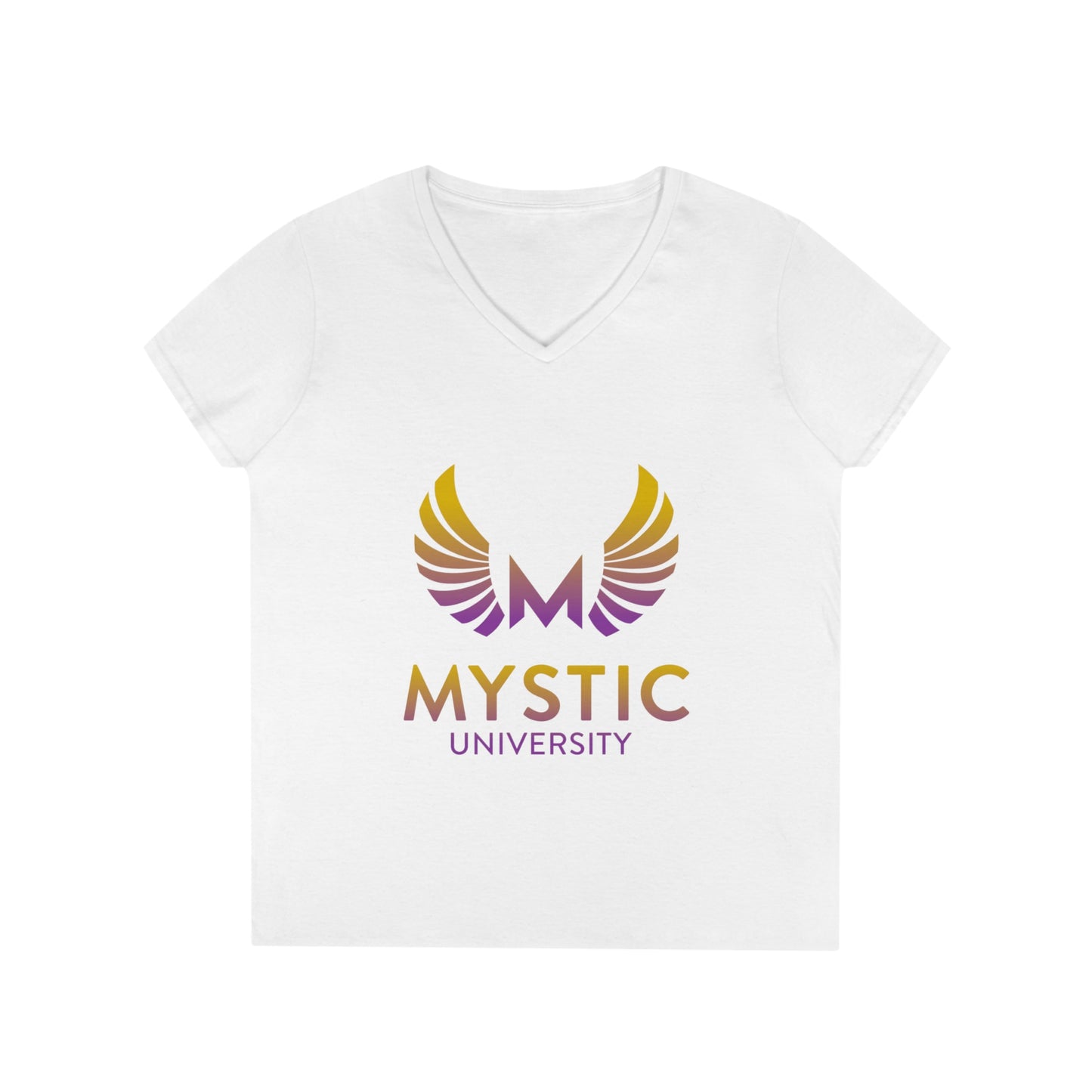 Mystic University Ladies' V-Neck T-Shirt