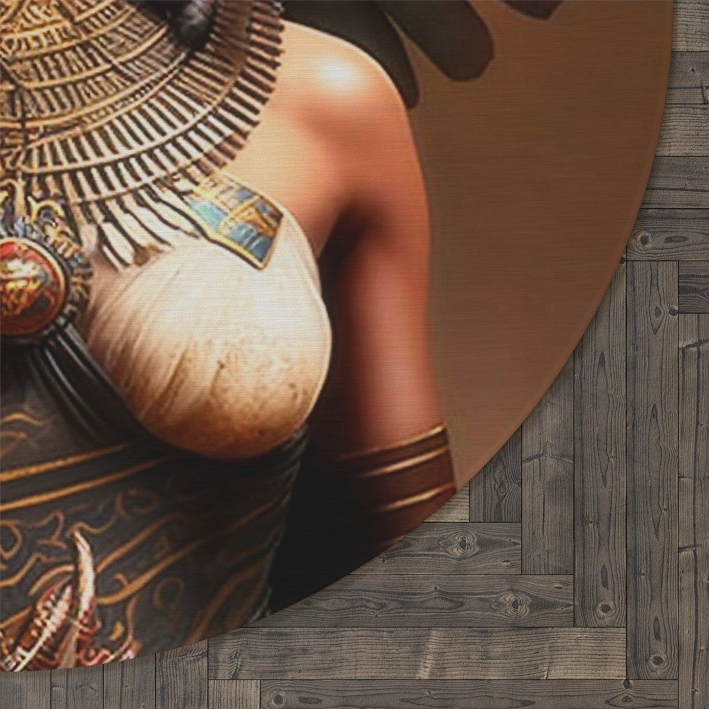 Isis/Auset Round Meditation/Ritual Rug