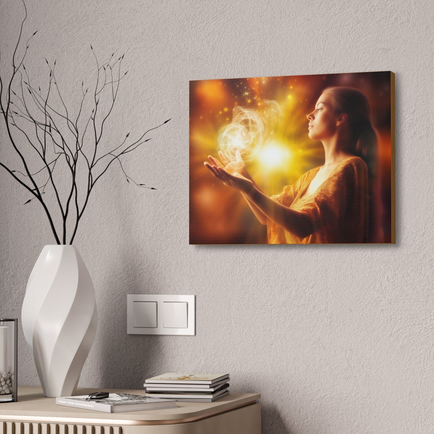 Holding the Light Canvas