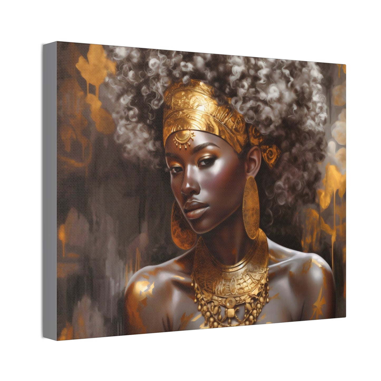 Sacred Metal Goddess Series #1 Canvas