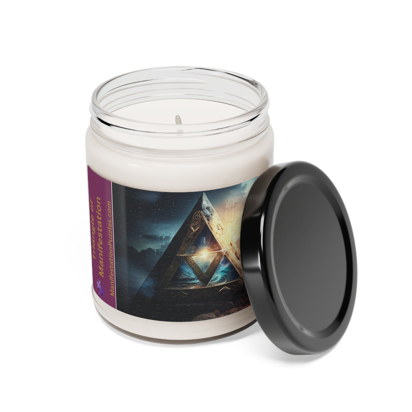 Triangle of Manifestation Candle, 9oz