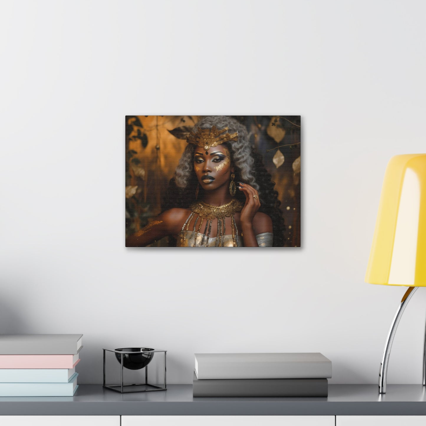 Sacred Metal Goddess Series #4 Canvas