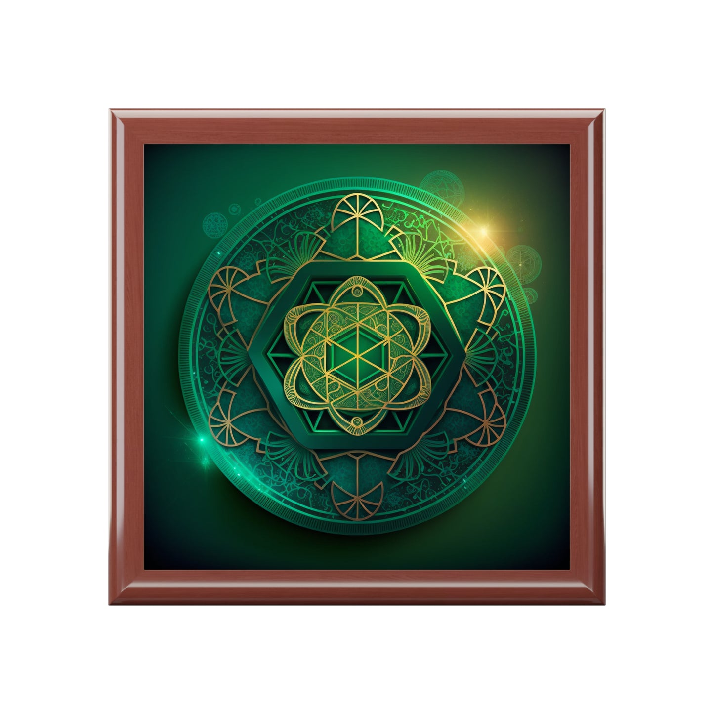 Crystal Amplifier Box- Sacred Geometry 2
