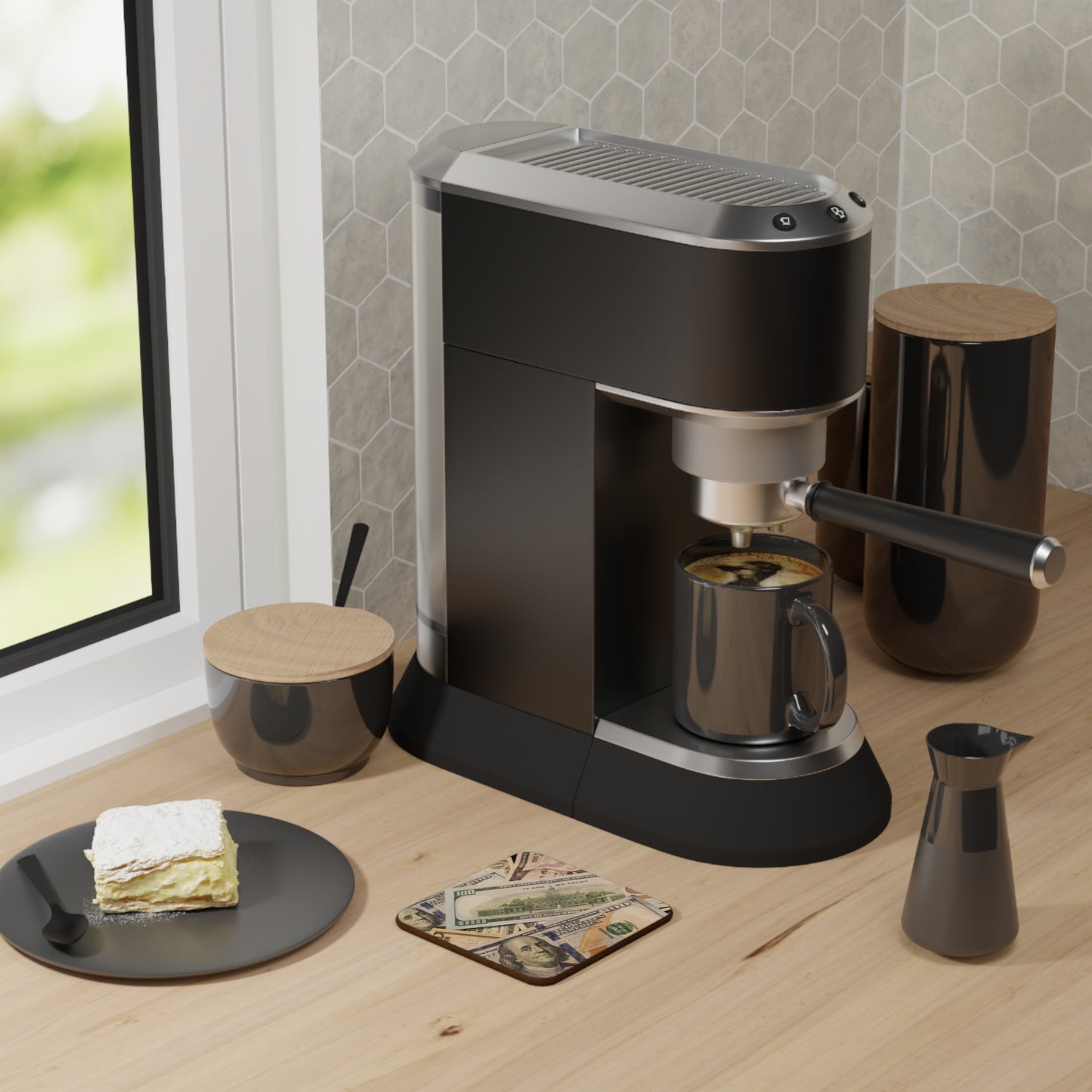 Potion Coaster- Money (single coaster)