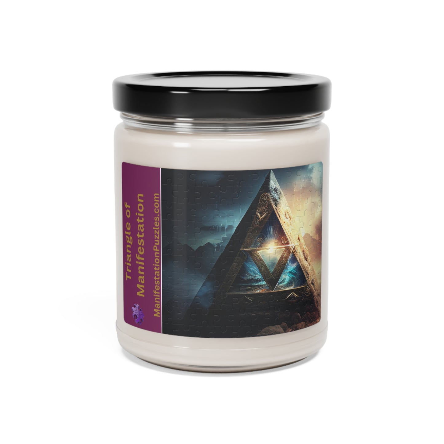 Triangle of Manifestation Candle, 9oz