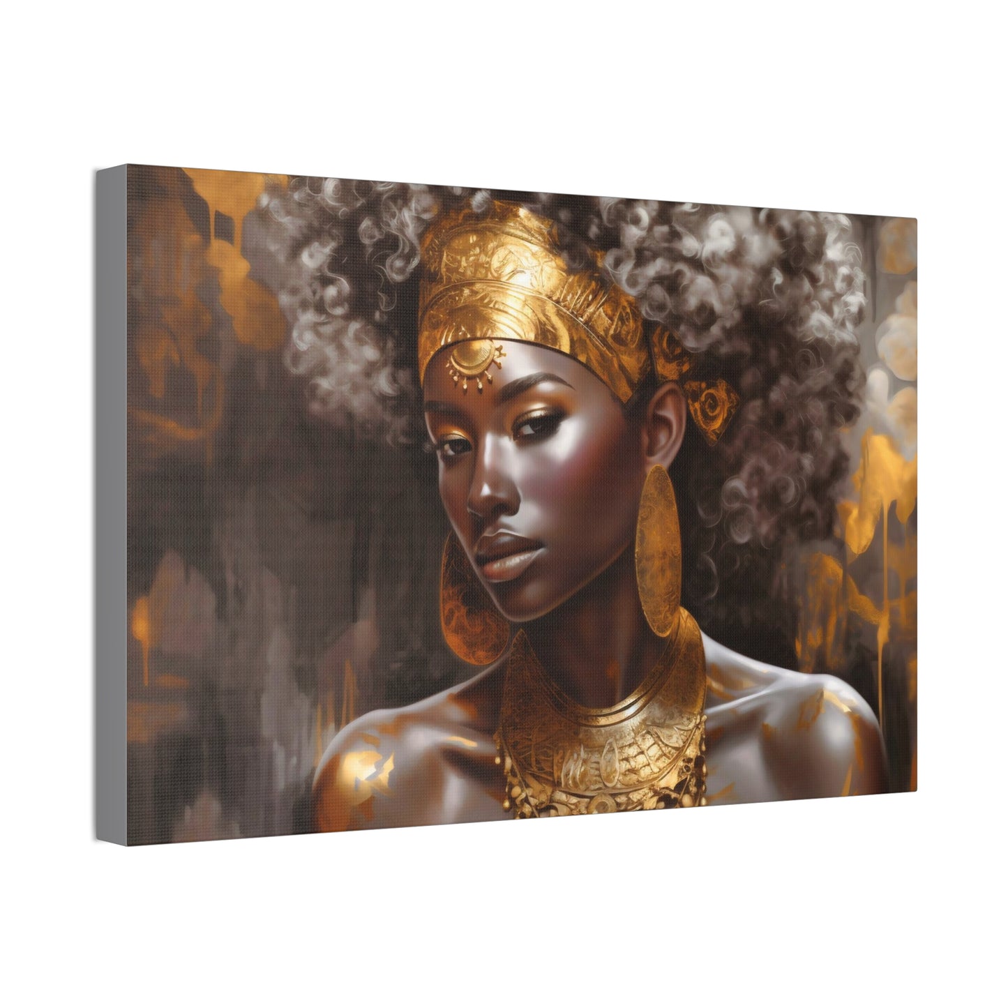 Sacred Metal Goddess Series #1 Canvas