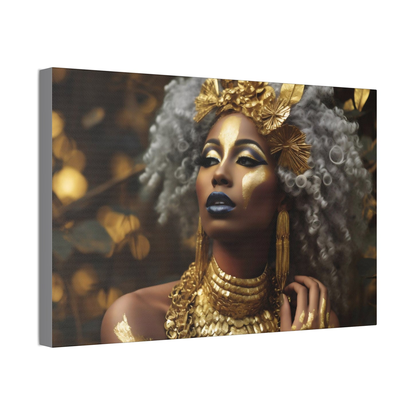 Sacred Metal Goddess Series #3 Canvas