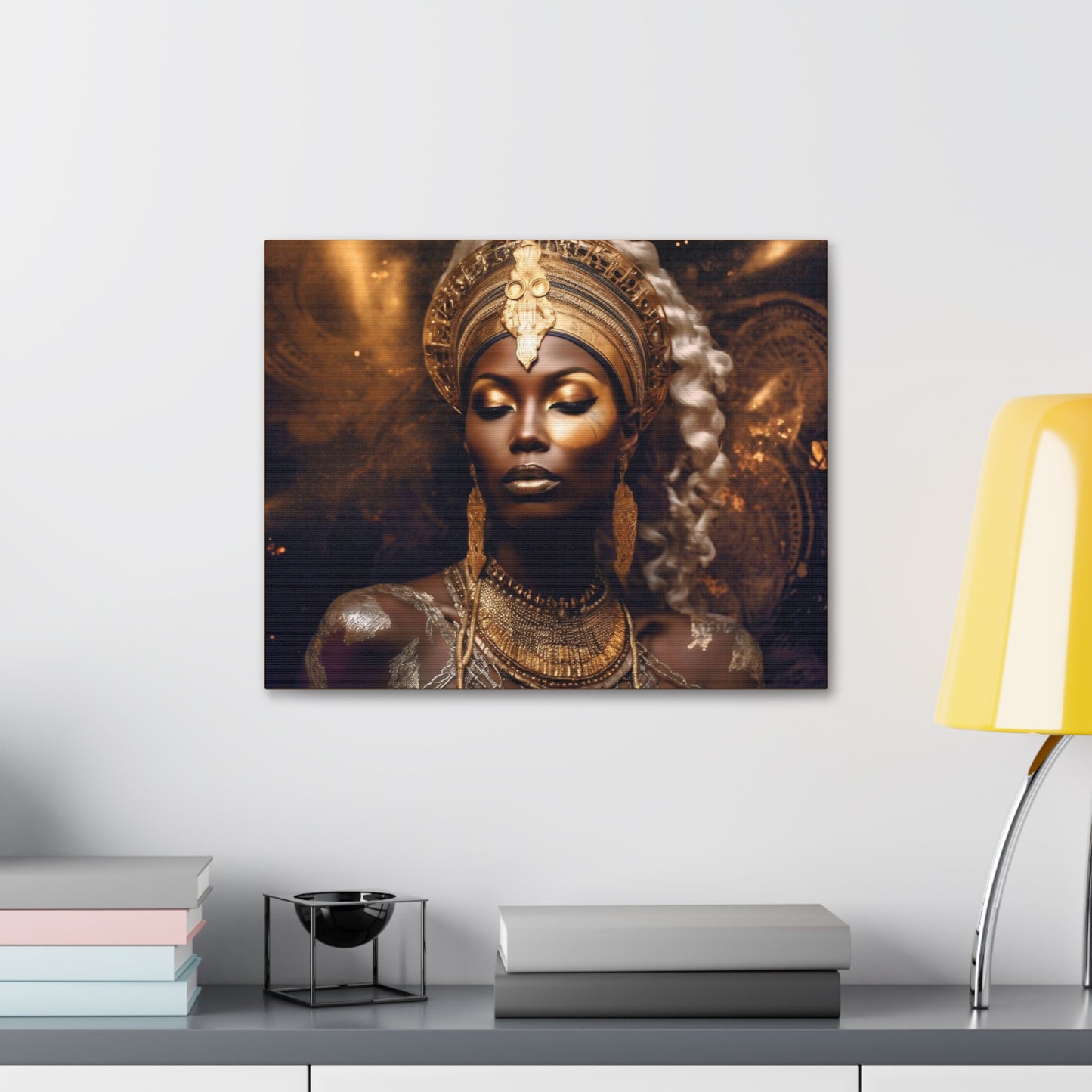 Sacred Metal Goddess Series #2 Canvas