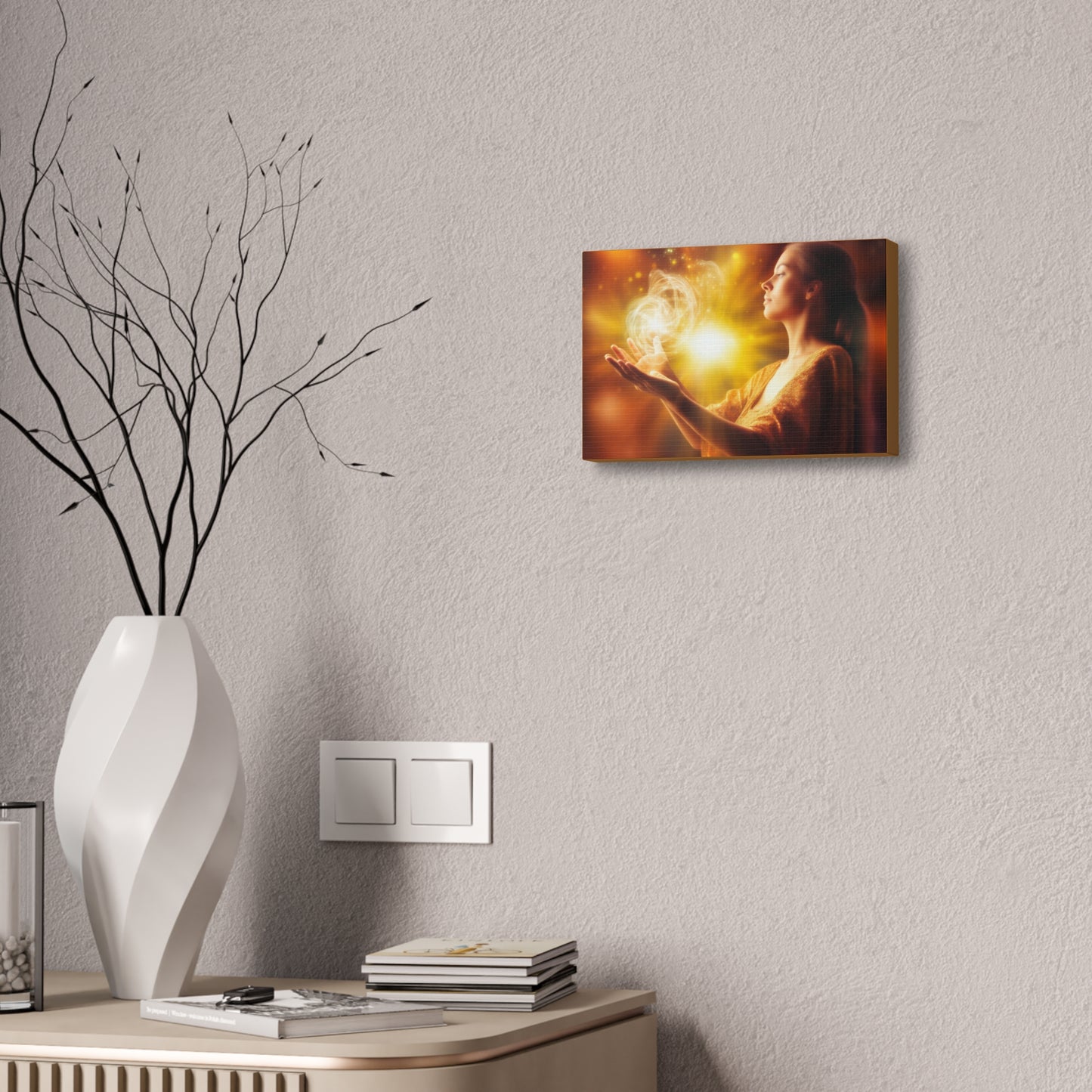 Holding the Light Canvas