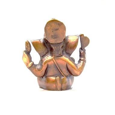 Brass Sitting Ganesha statue -remover of obstacles