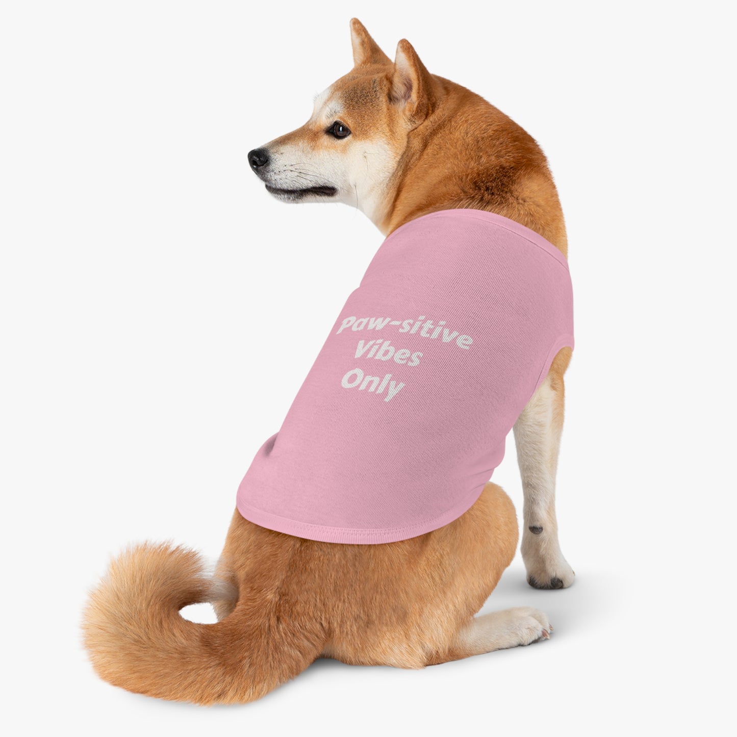 Paw-sitive Vibes Only- Pet Tank Top