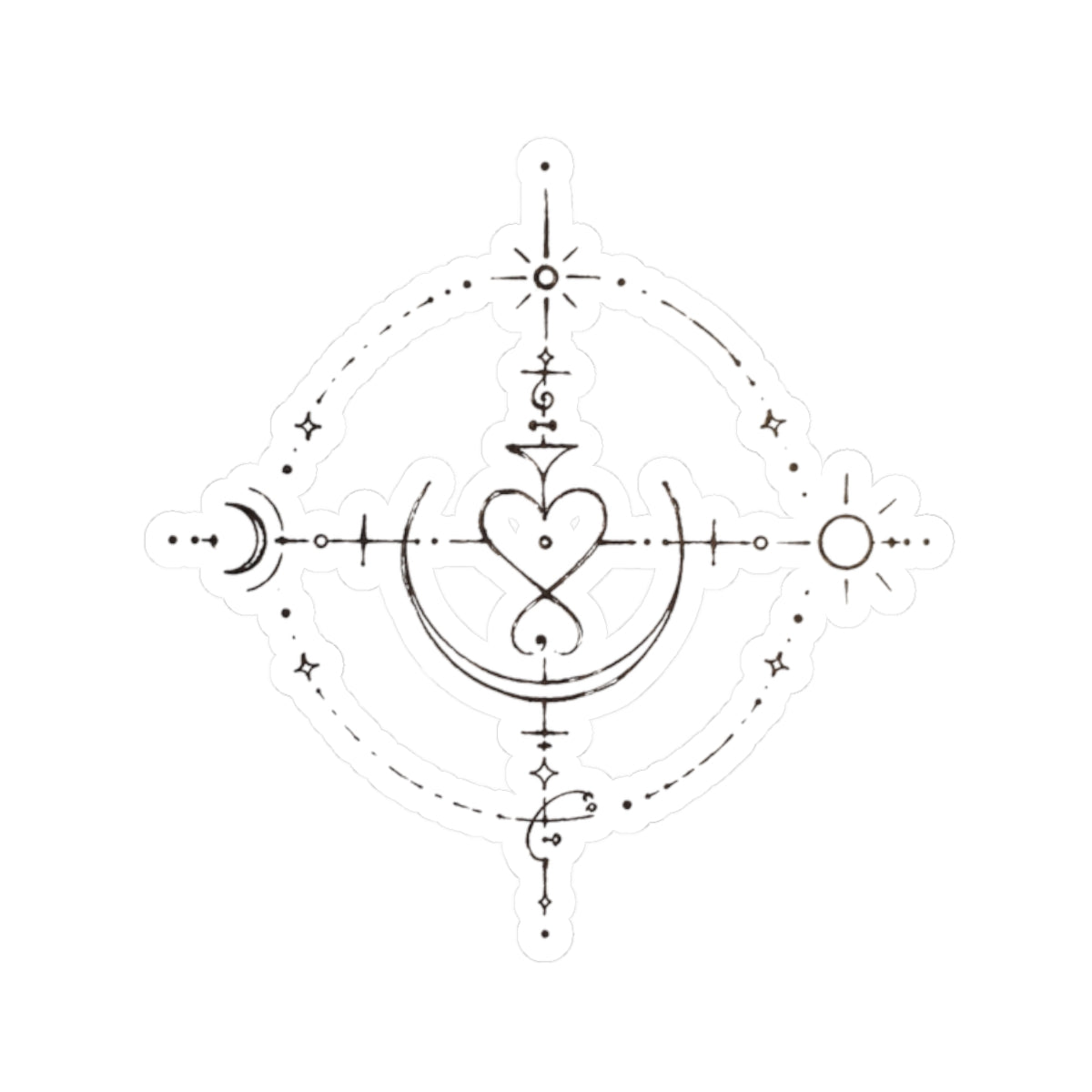 Soul Joy Sigil Kiss-Cut Stickers