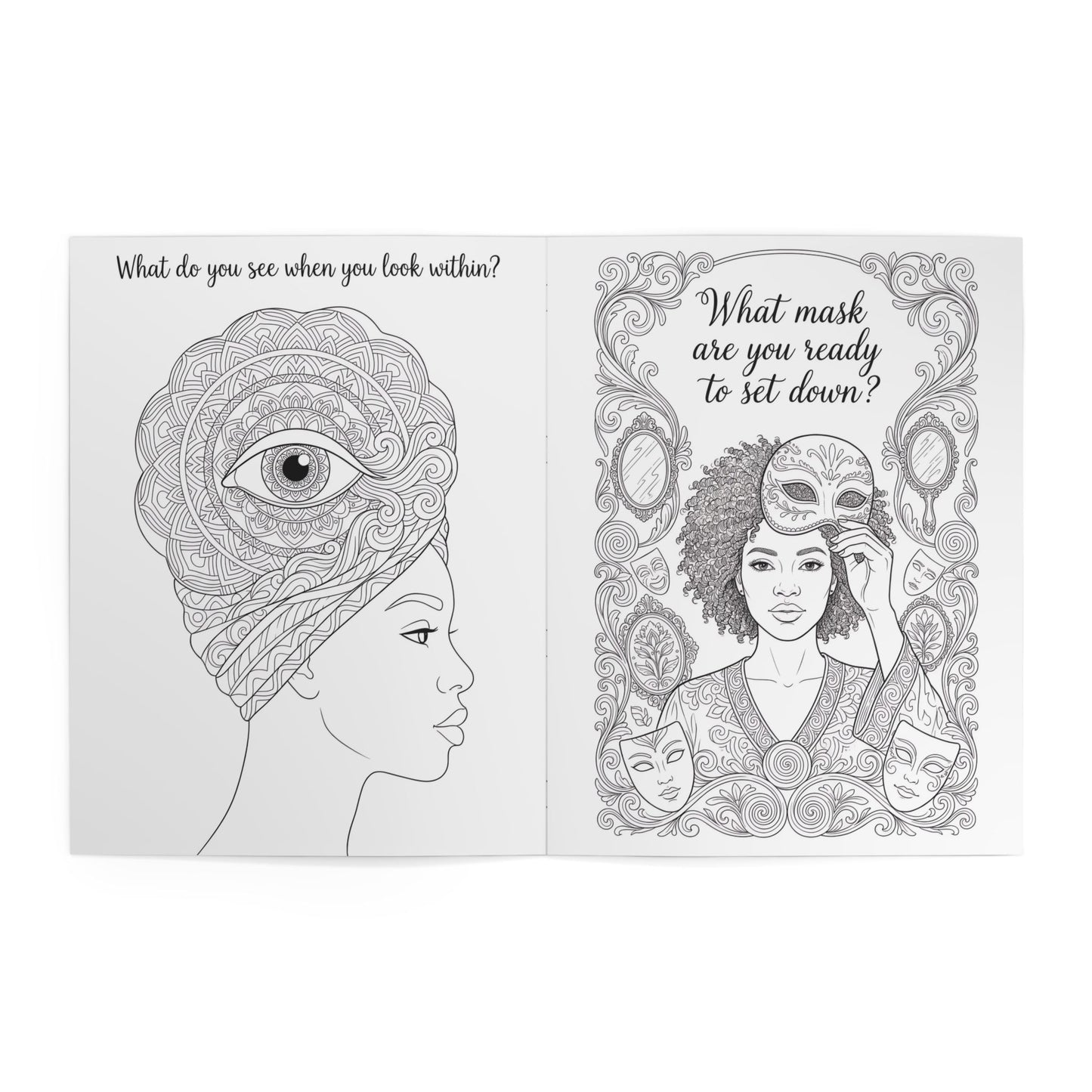 Timelines of the Soul Coloring Book — Intuitive Spiritual Art for Mindful Relaxation