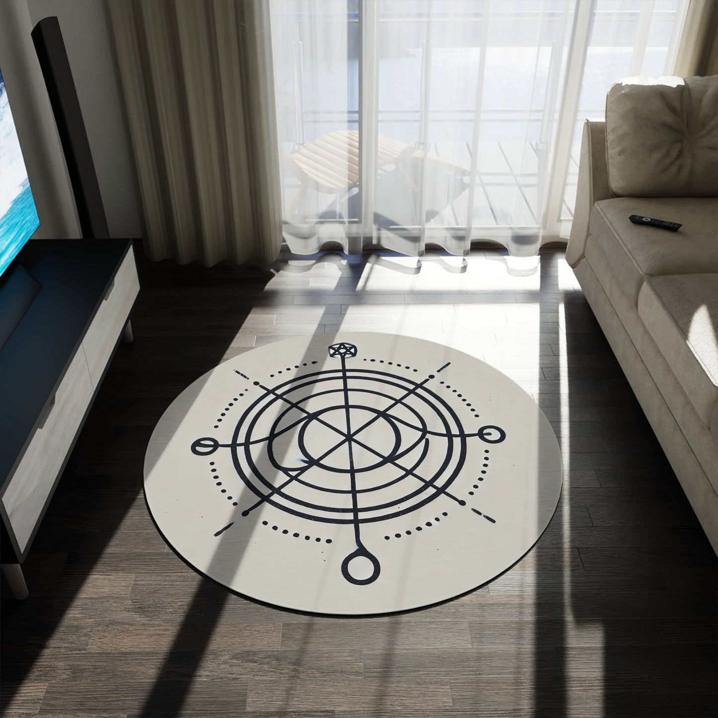 Magick Sealing Sigil Ritual Rug