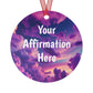 Custom Affirmation Charm