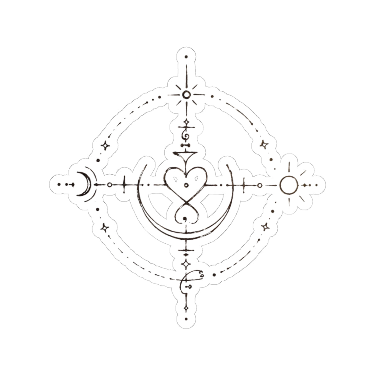 Soul Joy Sigil Kiss-Cut Stickers