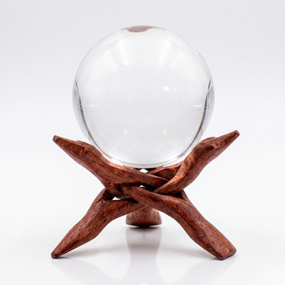Clear Quartz Crystal Ball for Scrying- Divination- Intuition Enhancement
