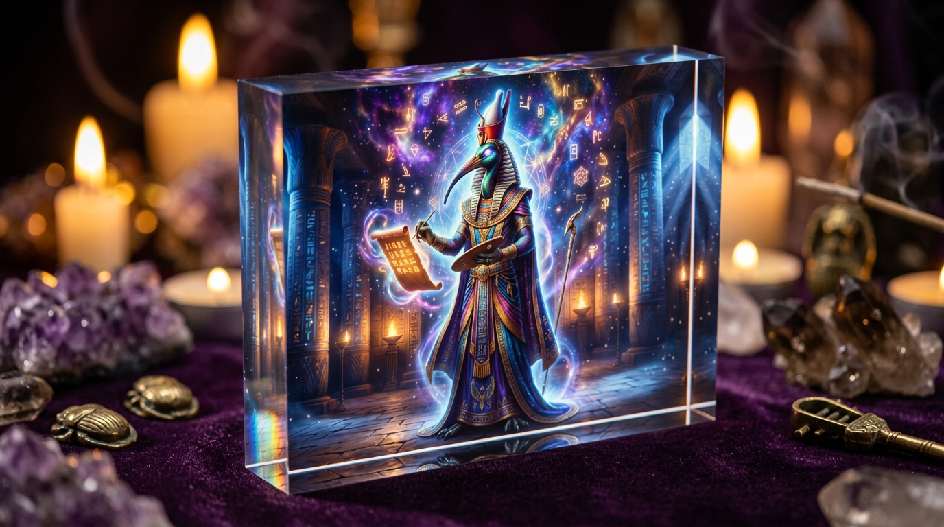 Thoth Altar Block- Divine Wisdom & Sacred Communication