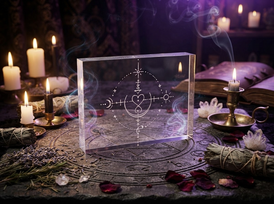Soul Joy Sigil Altar Block