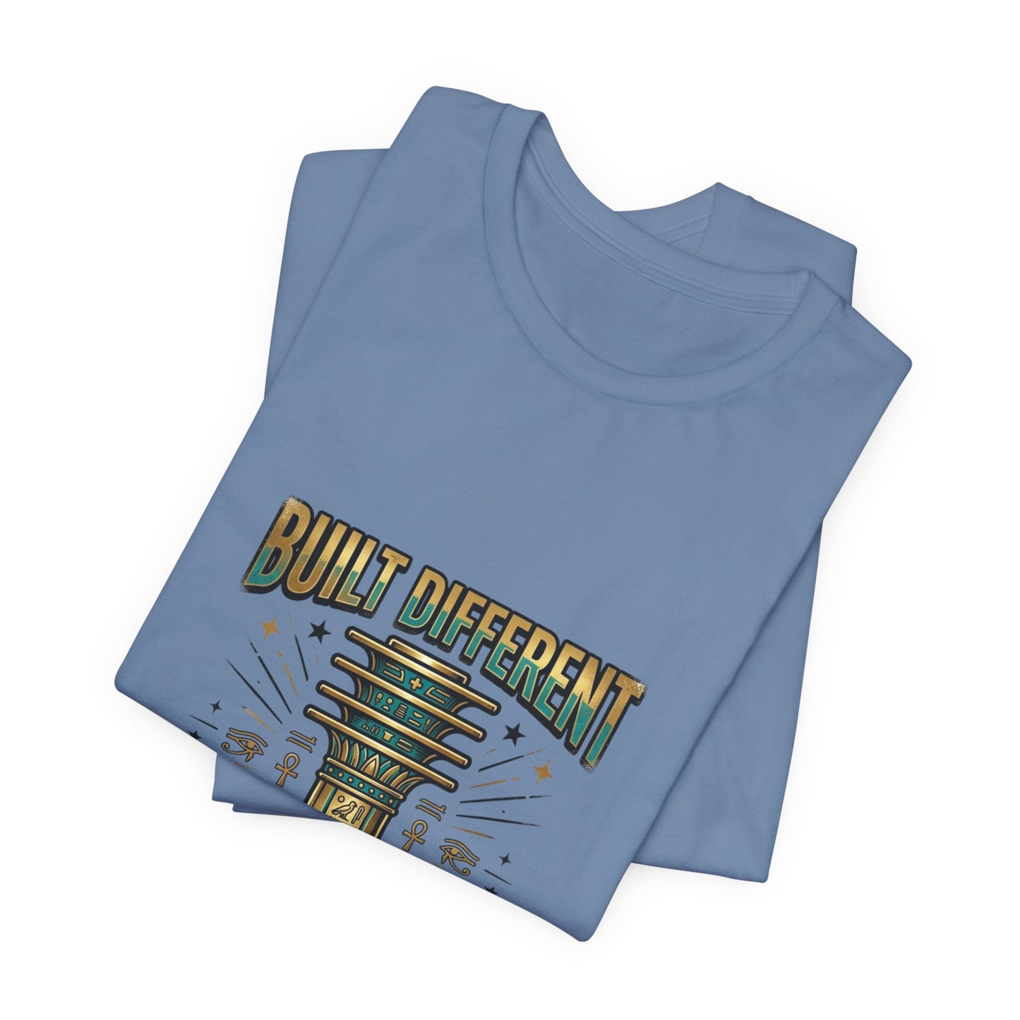 "Built Different"- Djed Pillar Stability T-Shirt
