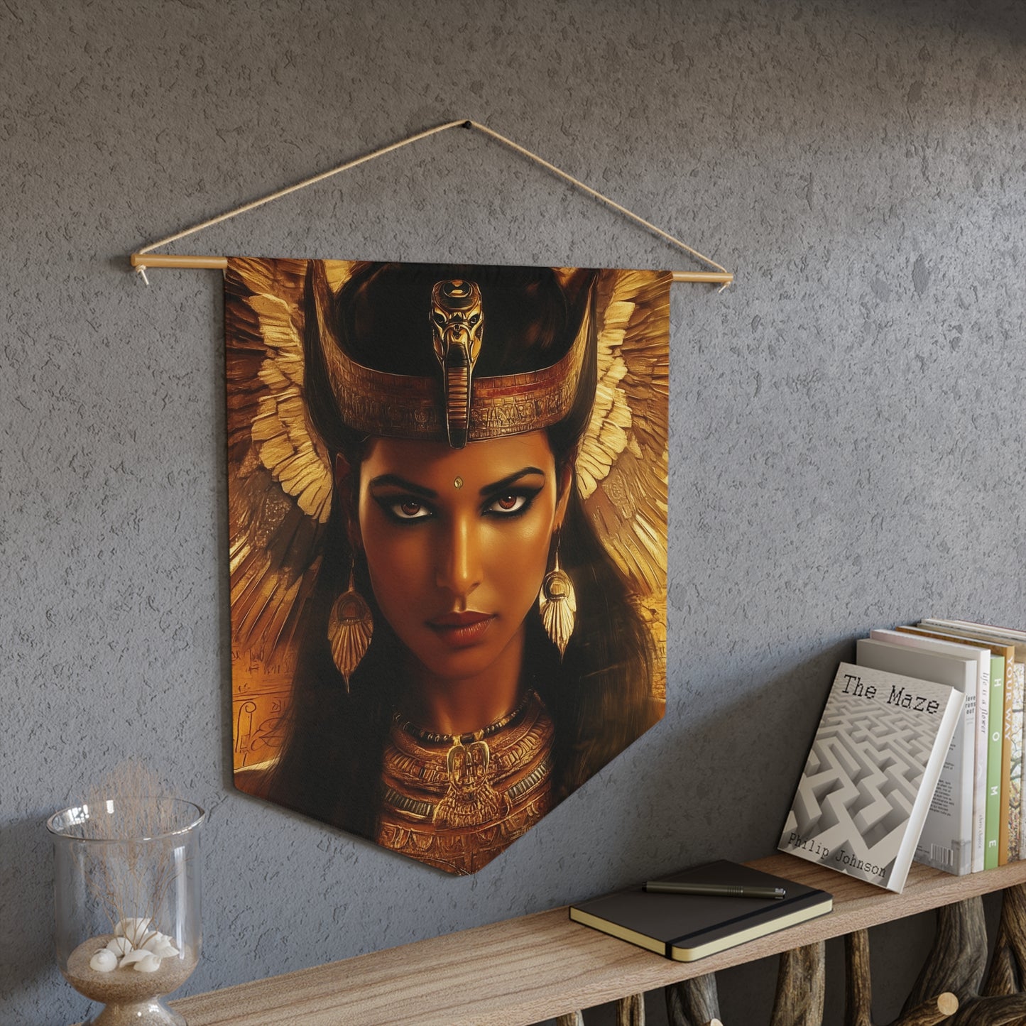 Wall Hanging - Isis Design for Altar or Spiritual Room