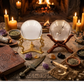 Clear Quartz Crystal Ball for Scrying- Divination- Intuition Enhancement