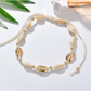 Ocean And Earth Cowrie Shell Statement Necklace