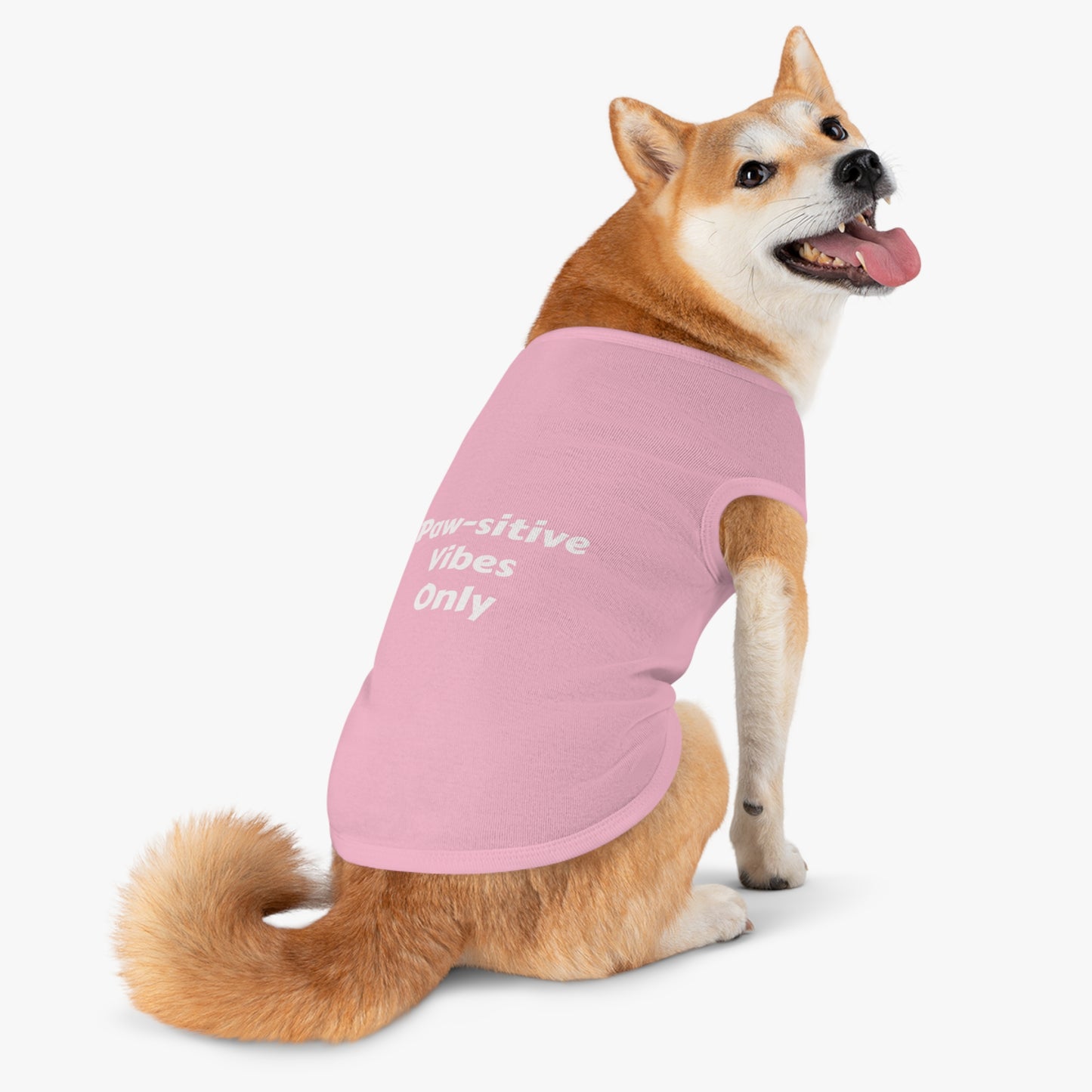 Paw-sitive Vibes Only- Pet Tank Top