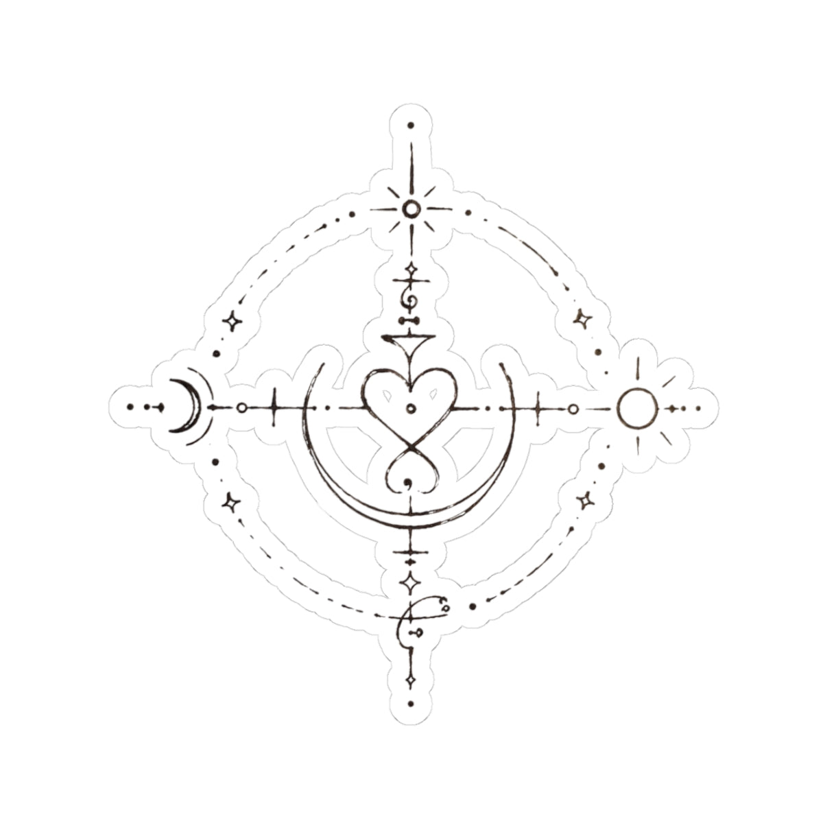 Soul Joy Sigil Kiss-Cut Stickers