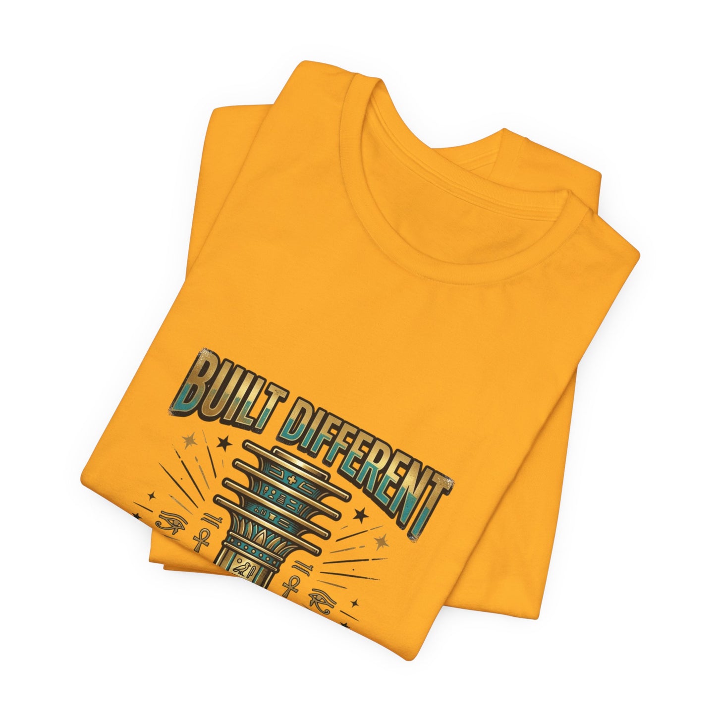 "Built Different"- Djed Pillar Stability T-Shirt