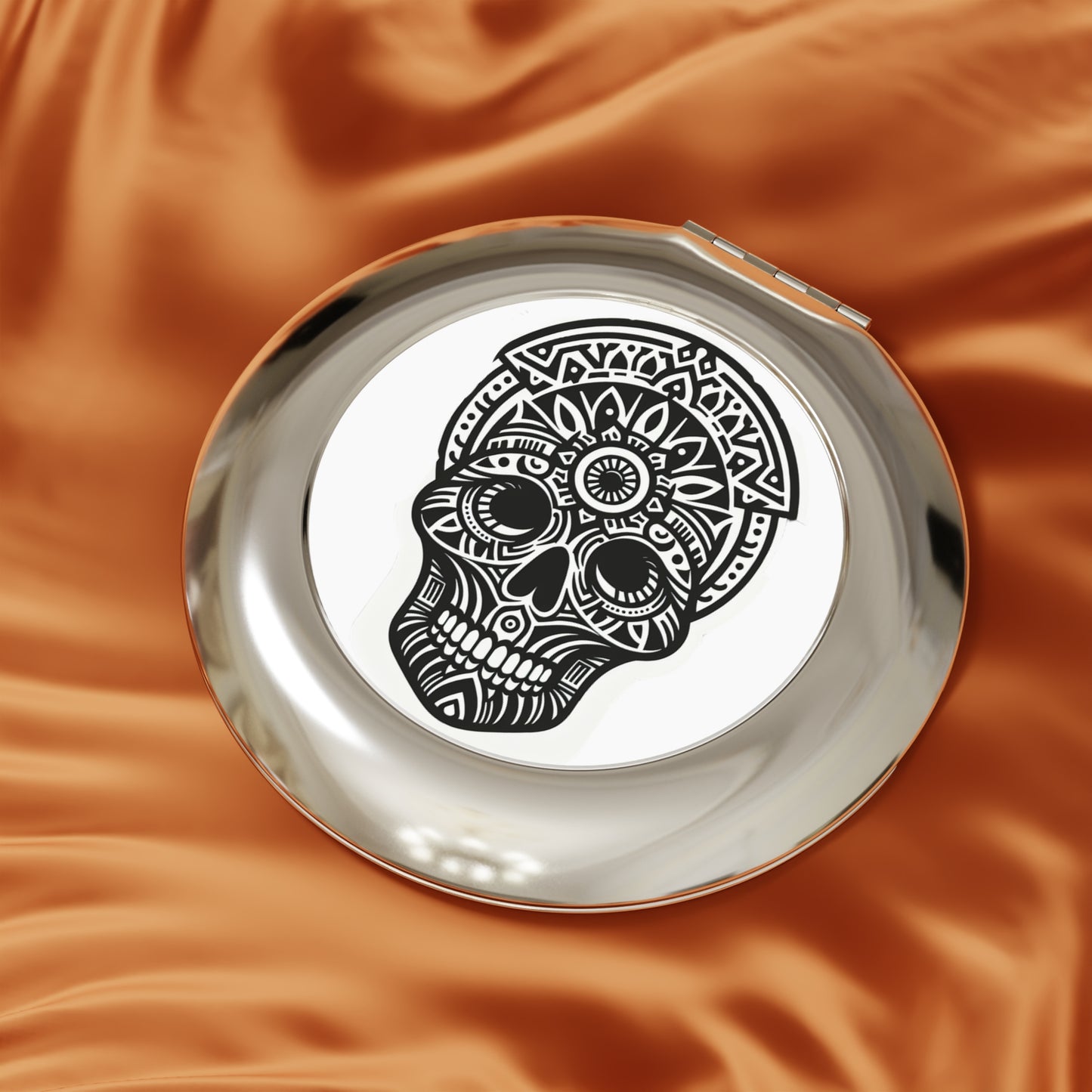 Travel Magic Mirror- Skull