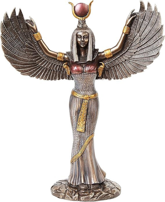 Powerful Isis Auset Altar Figurine Effigy