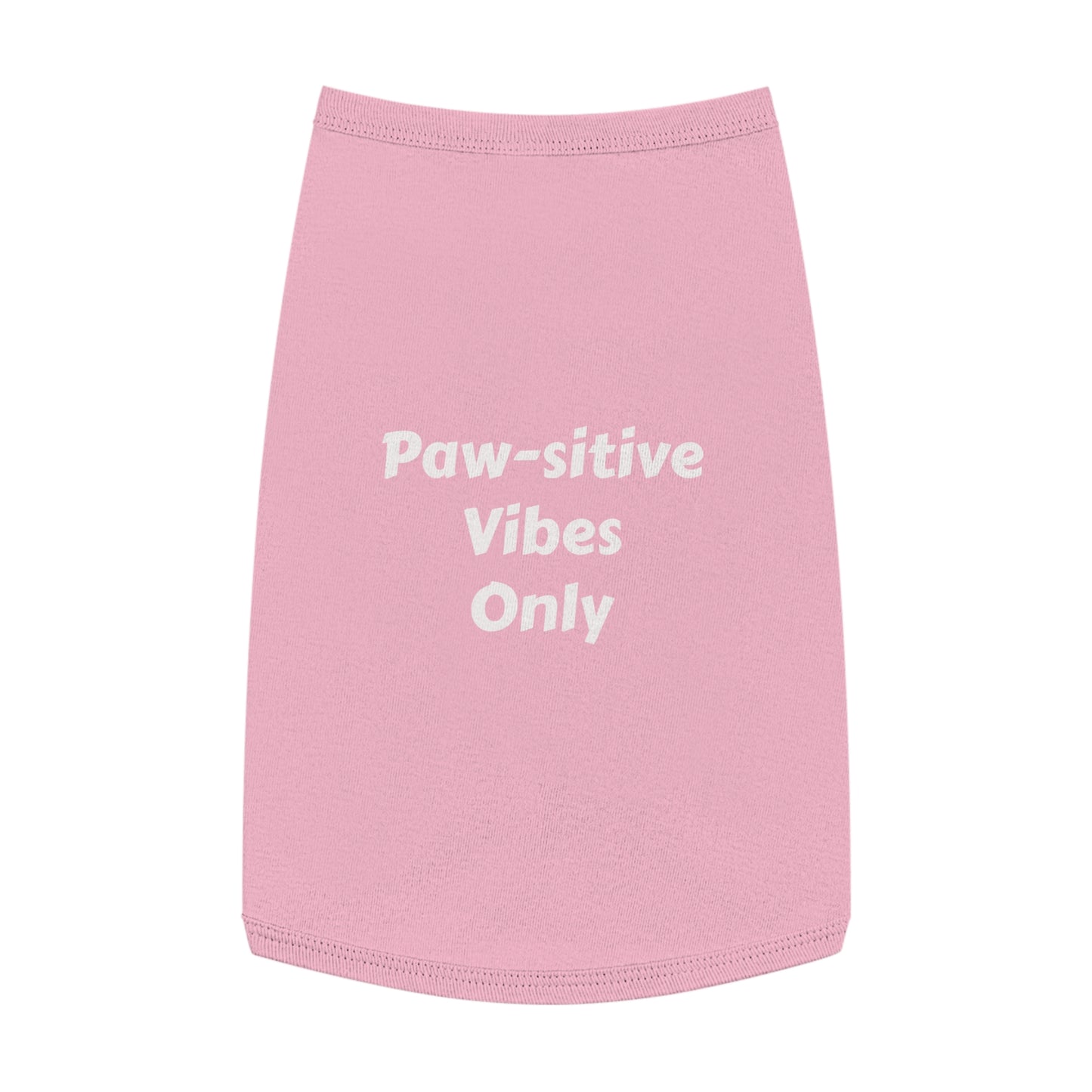 Paw-sitive Vibes Only- Pet Tank Top