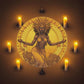 Oshun Round Meditation/Ritual Rug