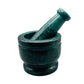 Green Marble mortar & pestle set