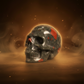 Ancestor Automatic Feeder/Offerings/Energy Booster- Bloodstone Skull