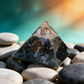 Automatic Life Path Transmutation Orgone Pyramid with Obatala- Shungite