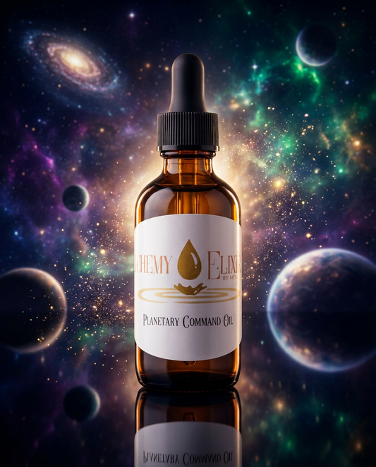Planetary Command Oil - shapeshifts and responds to your intentions- 2oz