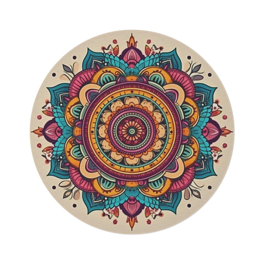 Mandala Round Meditation/Ritual Rug