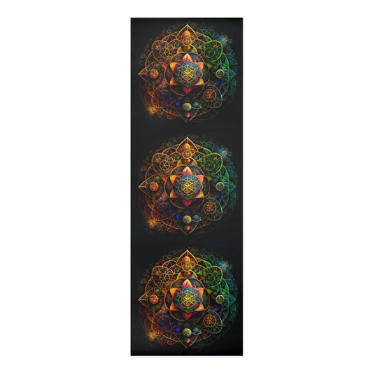 Sacred Geometry Foam Yoga Mat