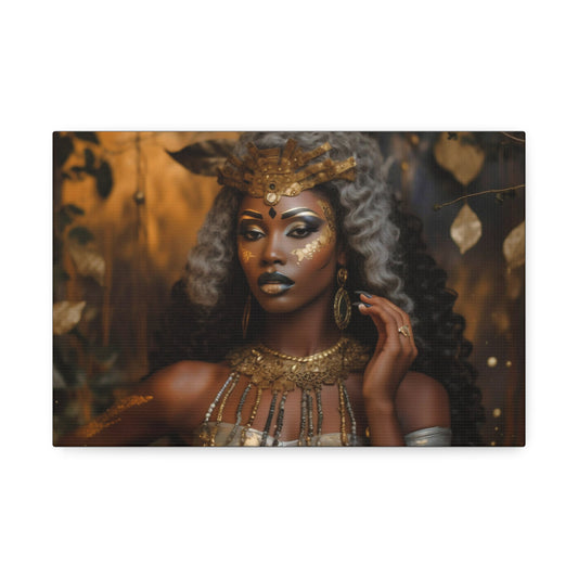 Sacred Metal Goddess Series #4 Canvas