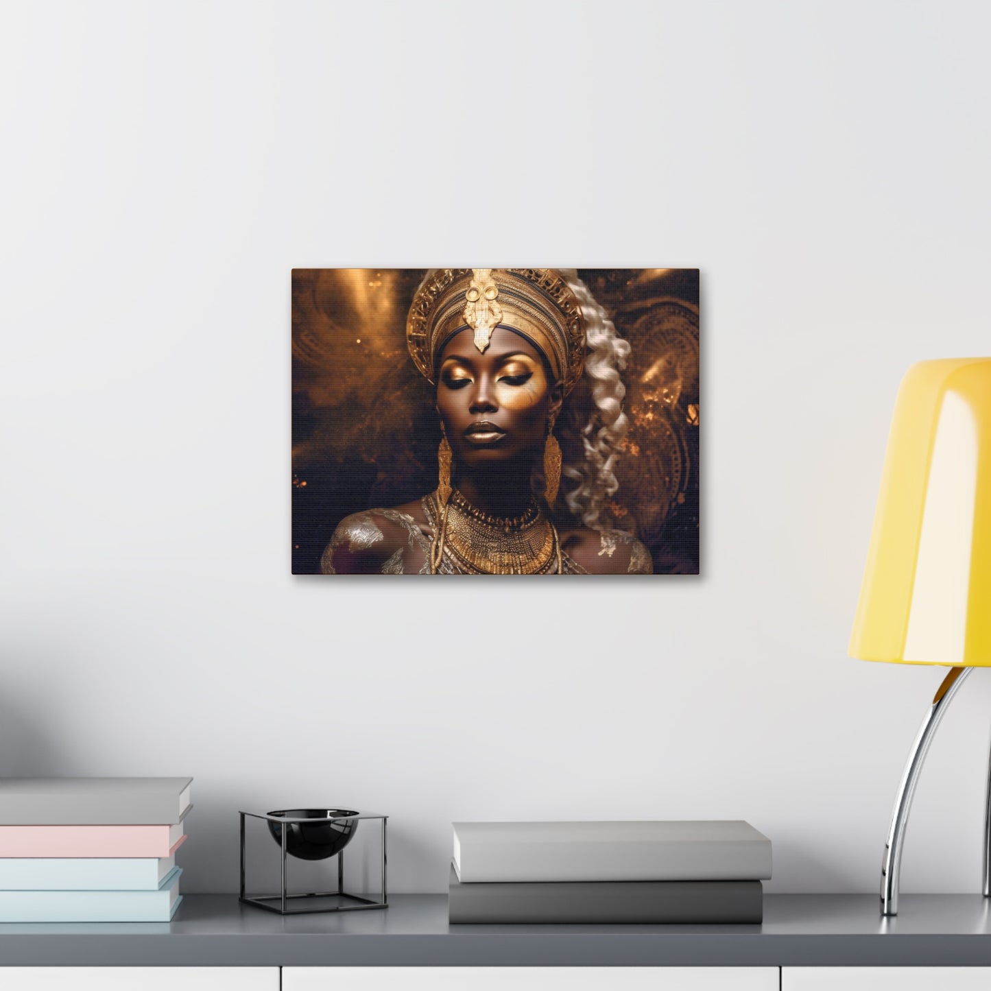 Sacred Metal Goddess Series #2 Canvas