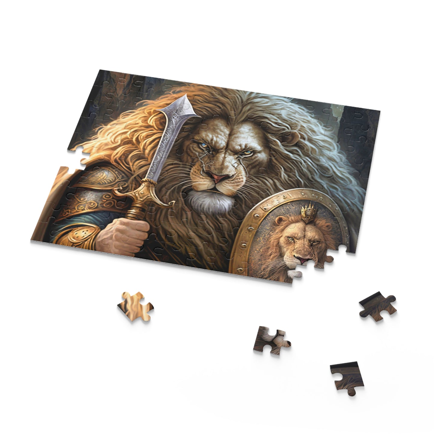 Lion Energy Manifestation Puzzle