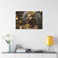 Sacred Metal Goddess Series #3 Canvas