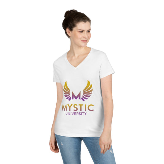 Mystic University Ladies' V-Neck T-Shirt